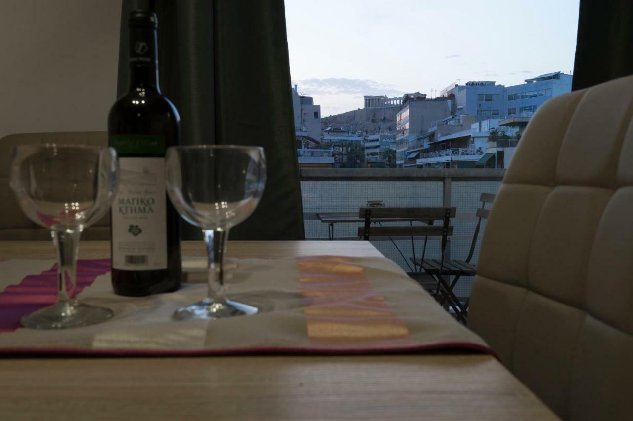 Bright 2 Bedrooms Apt. In The Heart Of Athens W Stunning Views To Acropolis 외부 사진