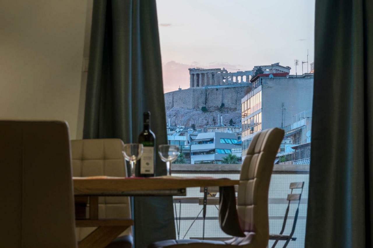 Bright 2 Bedrooms Apt. In The Heart Of Athens W Stunning Views To Acropolis 외부 사진